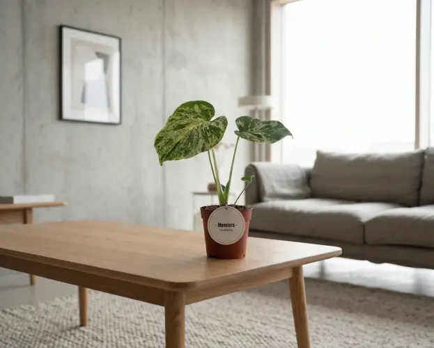 Monstera Deliciosa Bulbasaur: otra vista de la planta